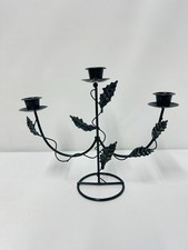 Vintage Metal 3 Arm Candle