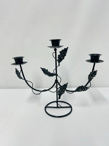 Vintage metal arm candle - vintage,