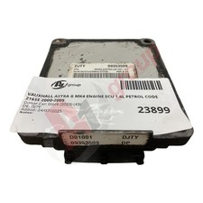 VAUXHALL ASTRA G MK4 ENGINE ECU 1.6L PETROL CODE Z16SE 2000-2005 DJTY