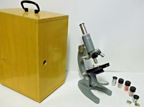 Metal grey microscope - grey,