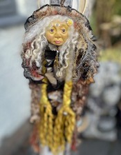 Spirit Doll  Kitchen  Witch Witch Bells  Altar healing  doll  Witch Wiccan Pagan