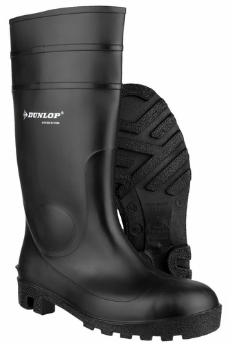 Dunlop safety work wellies - dunlop,