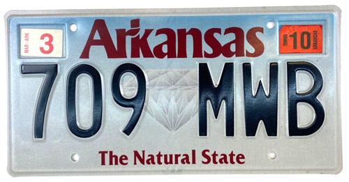 Vintage arkansas 2010 license - vintage,