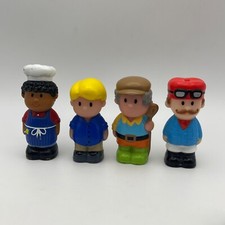 ELC Happyland People Figures Bundle Chef Boy Farmer Driver Combi P&P #C