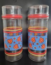 Spaghetti  Glass Storage  Jars Two Vintage French "La Parfait" Pasta .