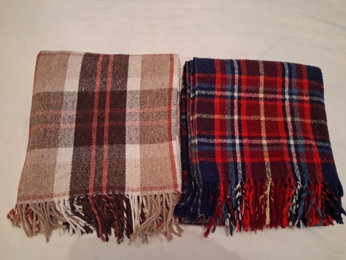 Tartan blankets throws - (2),