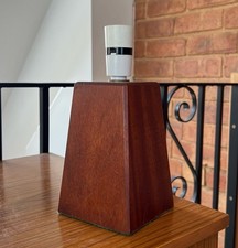 Vintage Solid Teak Table Light