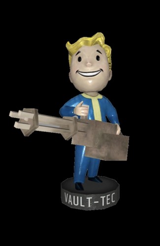 Fallout 100x big - big, gun