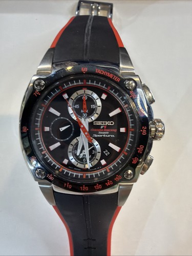 Seiko sportura men - seiko, black