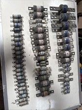 Collection Of High Rupturing Capacity Fuses Commonly Used On Industrial Electric