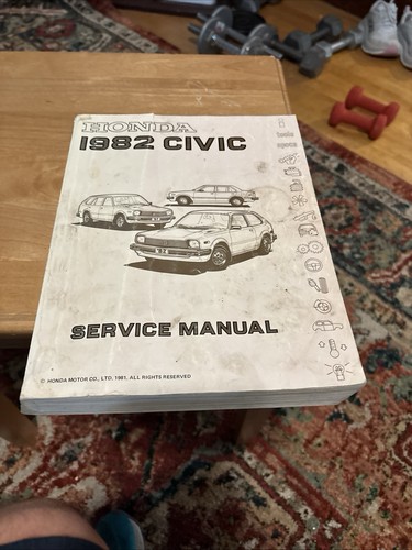 1982 honda civic factory - 1982,