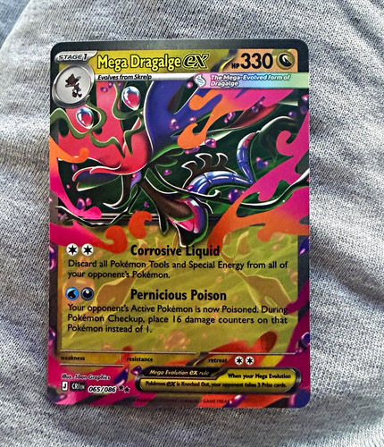Pokémon tcg mega dragalge - mega, ex