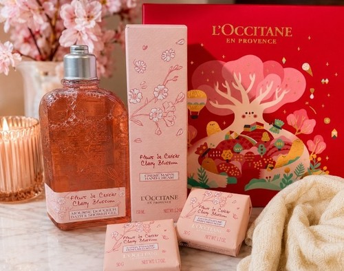 Occitane cherry blossom gift - l'occitane,