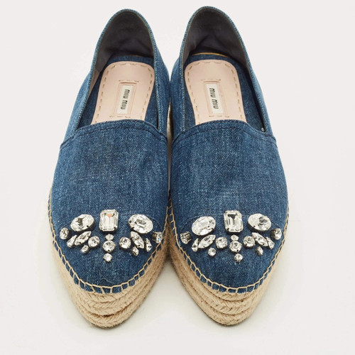 Miu blue denim crystal - blue,