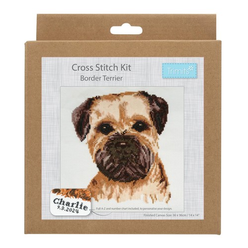 Border terrier dog cross - border,