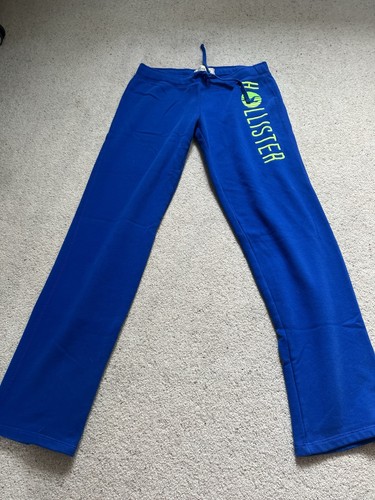 Hollister blue jogging bottoms - blue,