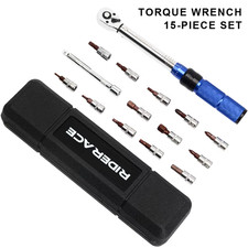 Torque Wrench Set 15Pcs 1/4"