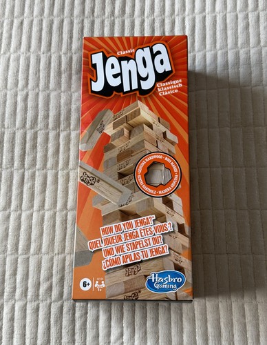 Hasbro jenga classic wooden - hasbro,