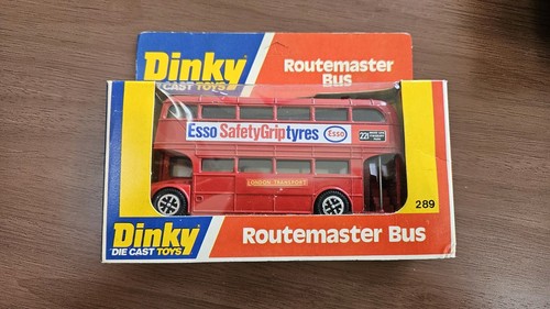 Dinky routemaster bus esso - dinky,