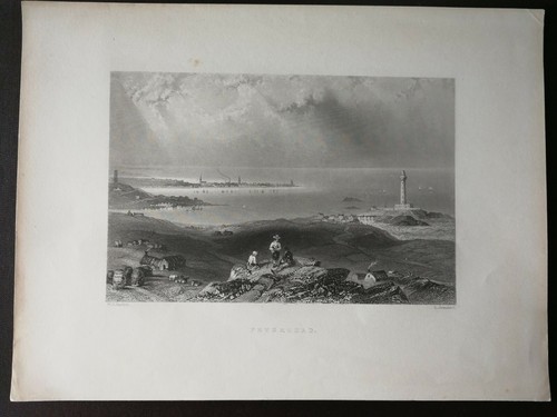 Antique original engraving - engraving,