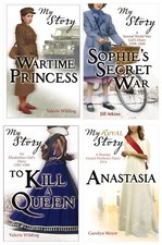 My Story 4 Books Collection Set (Anastasia, Sophie's Secret War, To Kill a Queen
