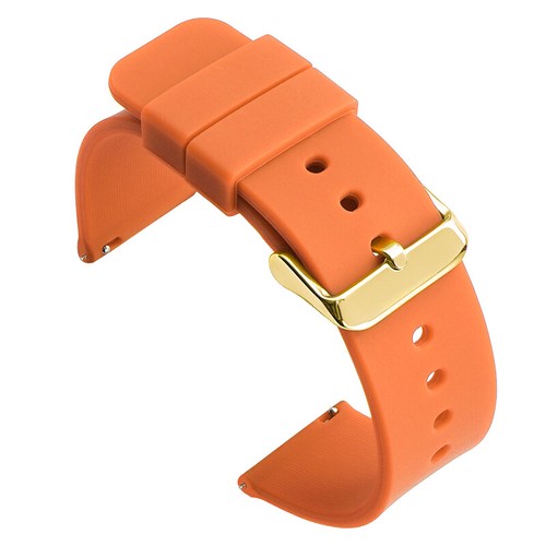 Gold buckle soft silicone - gold,