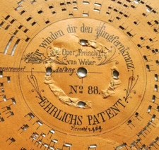 ORGAN disc Ariston organette