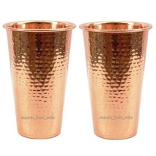 100% Pure Copper Water Glass