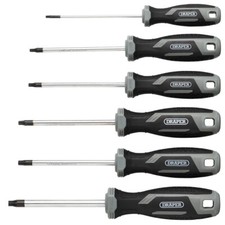 Draper 6 Piece Soft Grip Torx Screwdriver Set 13434