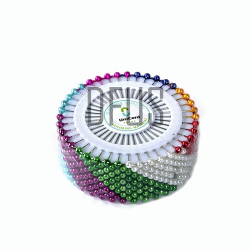 Extra long pearl head pins - pearl,