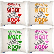Personalised Dog Cushion Cover