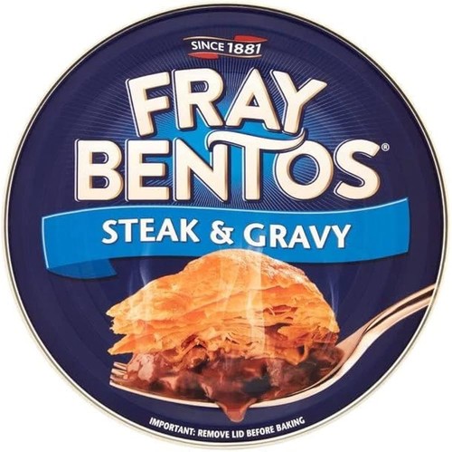 Fray bentos steak gravy pie - fray,