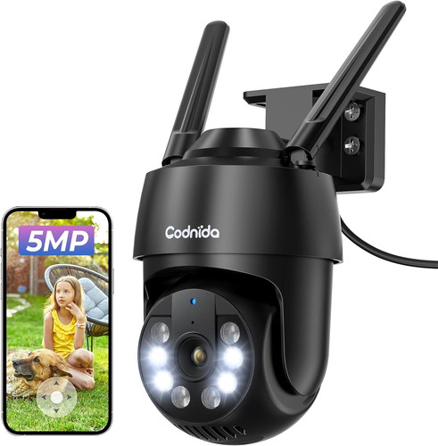 5mp security wifi outdoor - security,