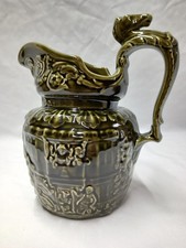 Vintage Olive Green Ceramic