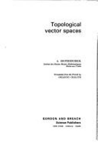 Topological vector spaces - topological,