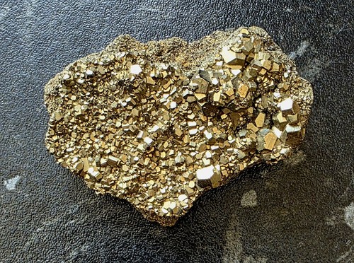 Pyrite crystal cluster healing - crystal,