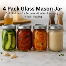Glass Mason Jars Airtight