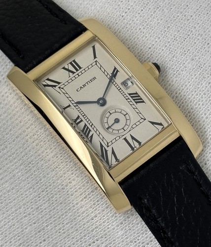 Cartier tank americaine - americaine, 18ct