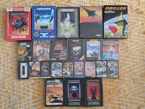 Retro gaming job lot zx - gaming, lot: