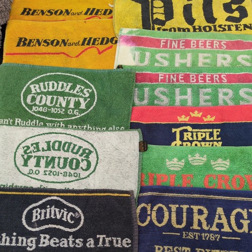 Vintage bar towels beer - 11,