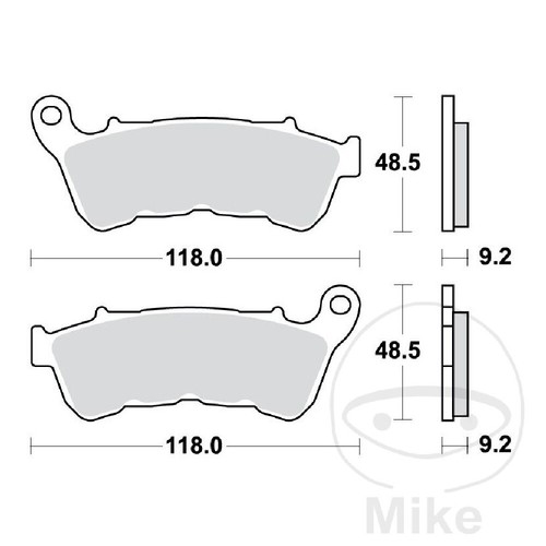 Brake pads sinter trw - brake,