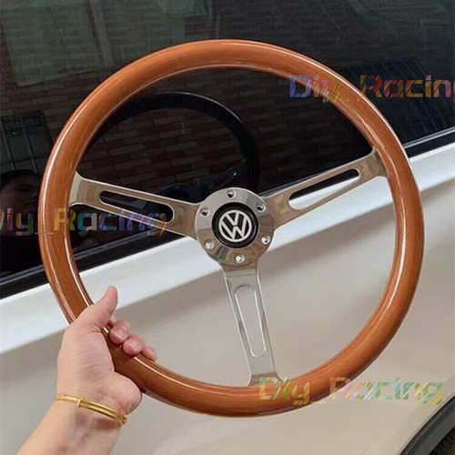 Wooden silver frame steering - silver,