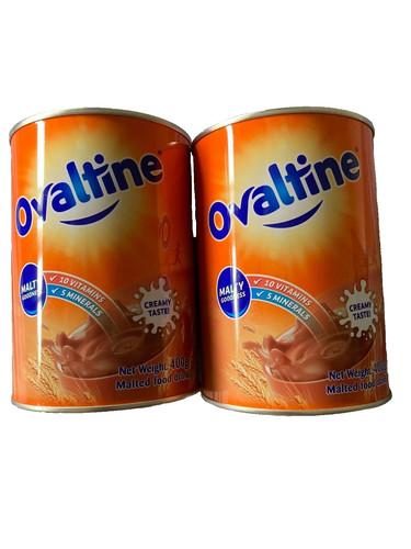 Ovaltine tin 400g each - 2,