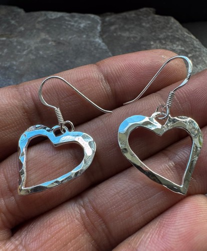 925 sterling silver hammered - sterling,