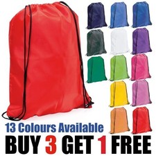 Drawstring Rucksack Bag For