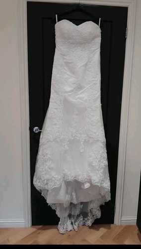 White strapless sweetheart - white,
