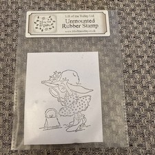 Lili of the Valley Rubber Stamp