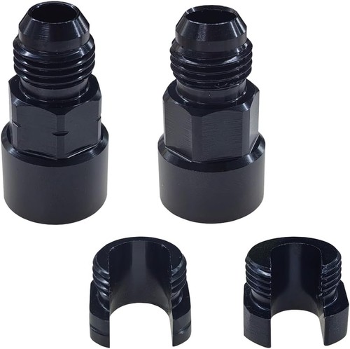 2pcs aluminum 6an quick - 2pcs,