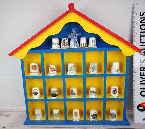 Ceramic souvenir thimble - ceramic,