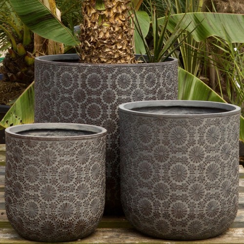 40cm flower planter pot - pot, round